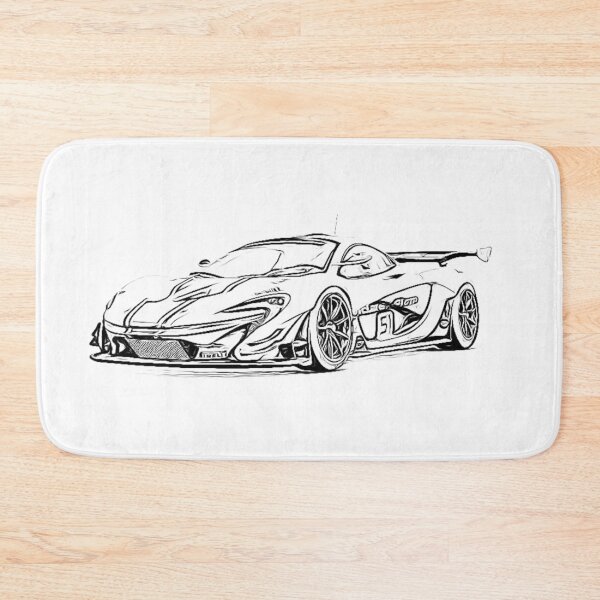 Item preview, P1 GTR Supercar Racing Wireframe designed and sold by Auto-Prints.