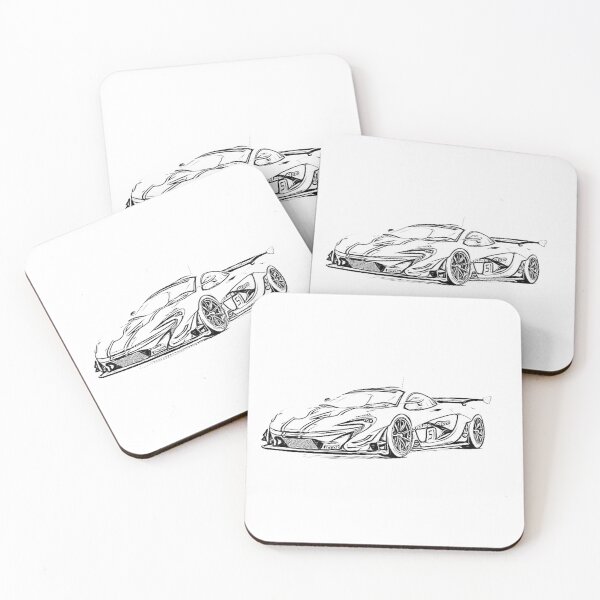 Item preview, P1 GTR Supercar Racing Wireframe designed and sold by Auto-Prints.