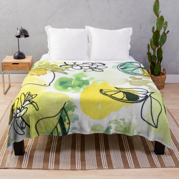 Item preview, watercolor lemons designed and sold by kosarandrea.