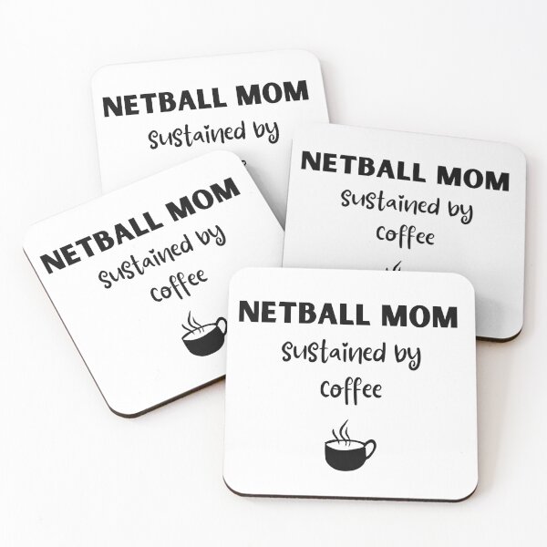 Item preview, Netball mom. Sustained by coffee designed and sold by TheGreenGoat.