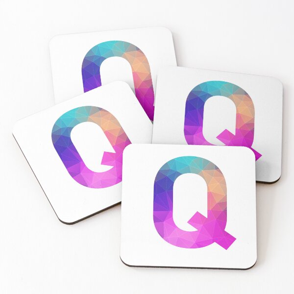 Item preview, Letter Q Capital Alphabet Q Colorful Art Funny Gifts designed and sold by Shariss.