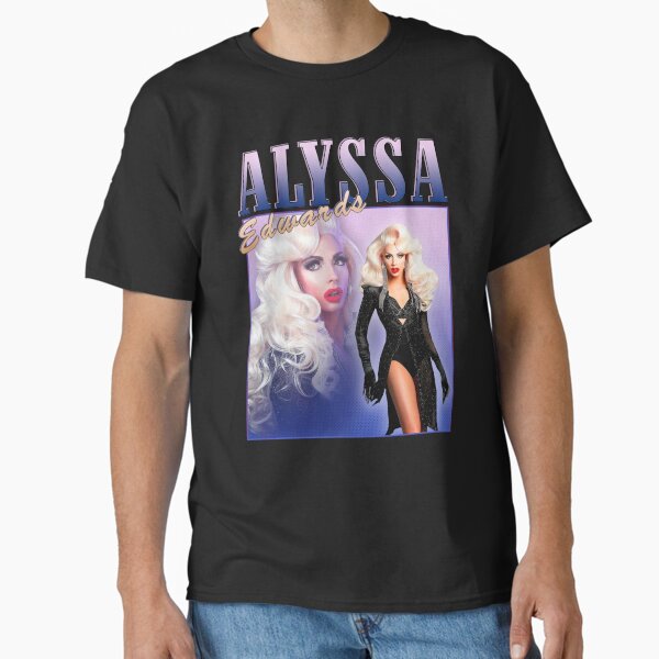 Vista previa del artículo con la obra «Diseño retro vintage de Alyssa Edwards», diseñado y vendido por BOOHM.