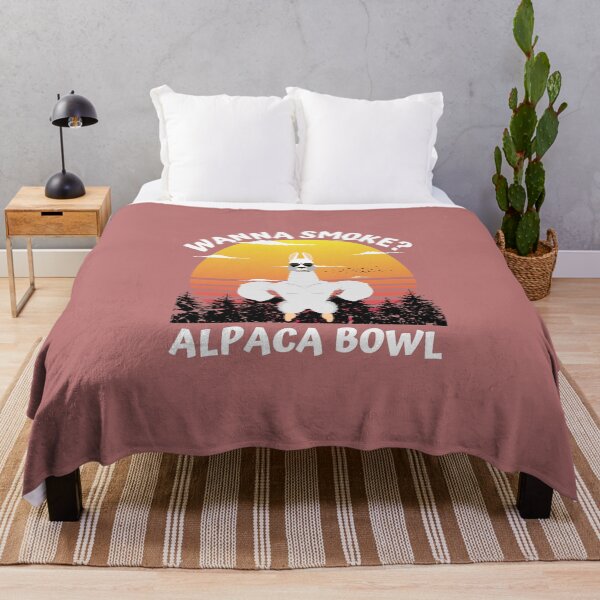 Item preview, Wanna Smoke Alpaca Bowl Weed Funny designed and sold by wijit.