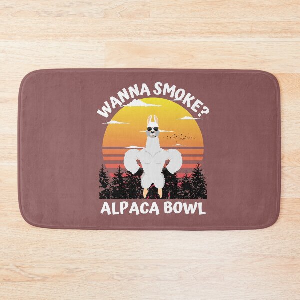 Item preview, Wanna Smoke Alpaca Bowl Weed Funny  designed and sold by wijit.