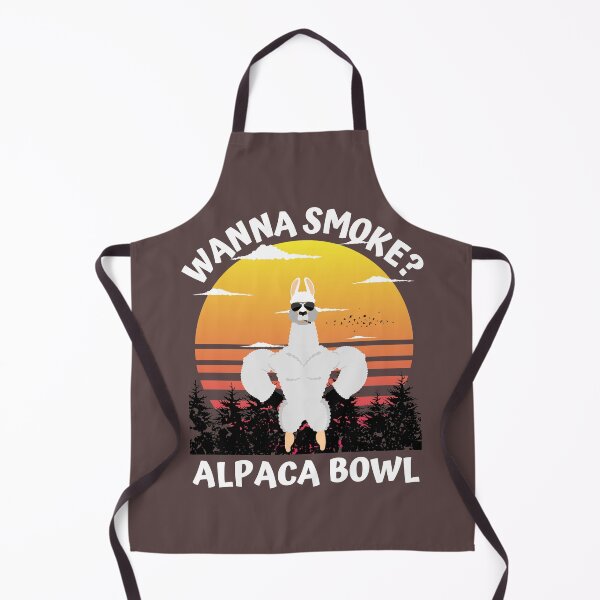 Item preview, Wanna Smoke Alpaca Bowl Weed Funny designed and sold by wijit.