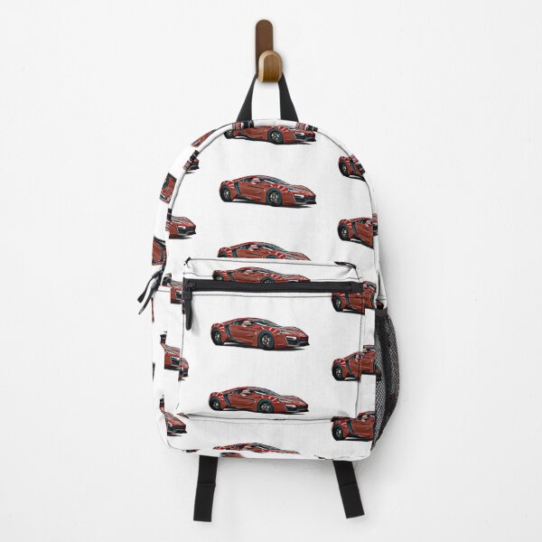Item preview, Lykan Hypersport Supercar Racing Cartoon designed and sold by Auto-Prints.