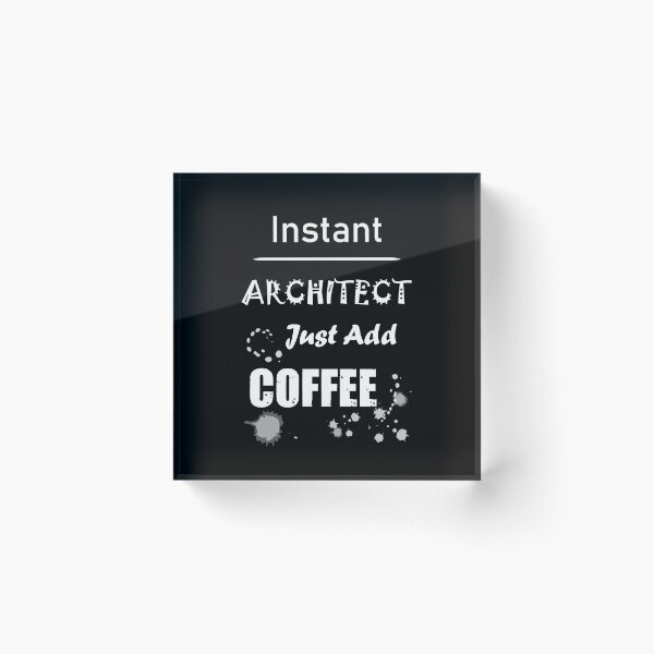 Item preview,  Instant legend architect just add to me coffee white, funny coffee lovers architect job ,architect humor, architect joke, architect meme, designed and sold by SGS-.