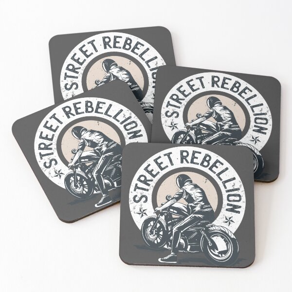 Item preview, Street Rebellion Biker quote  designed and sold by FFelder.