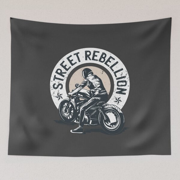 Item preview, Street Rebellion Biker quote  designed and sold by FFelder.