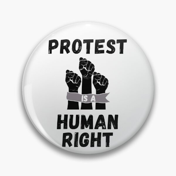 Artikelvorschau, Protest ist ein Menschenrecht! entworfen und verkauft von IntegrityDesign.