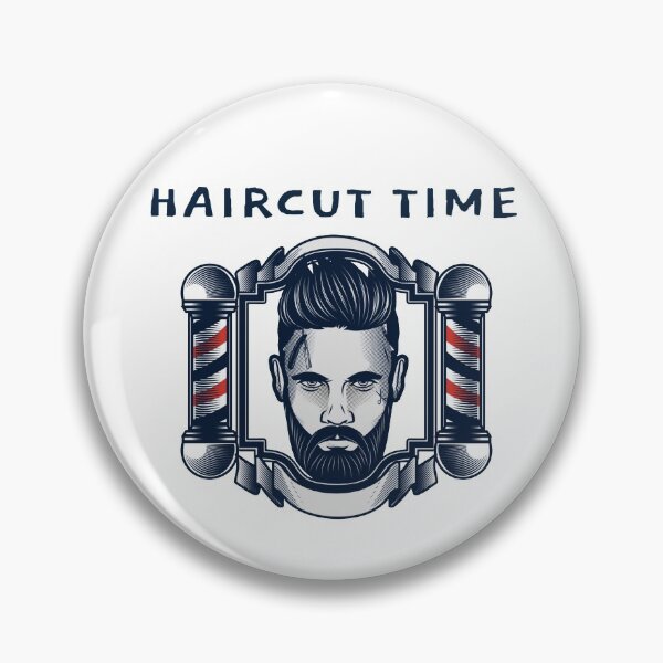 Item preview, Barber Haircut Time designed and sold by joabaj.