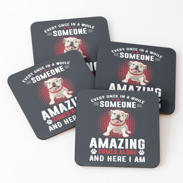 Item preview, Someone amazing comes along - Bull dog | Animal designed and sold by designdroplet.