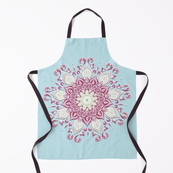 Item preview, Nine Pointed Mandala (Magenta and Green) designed and sold by squishyrainbow.