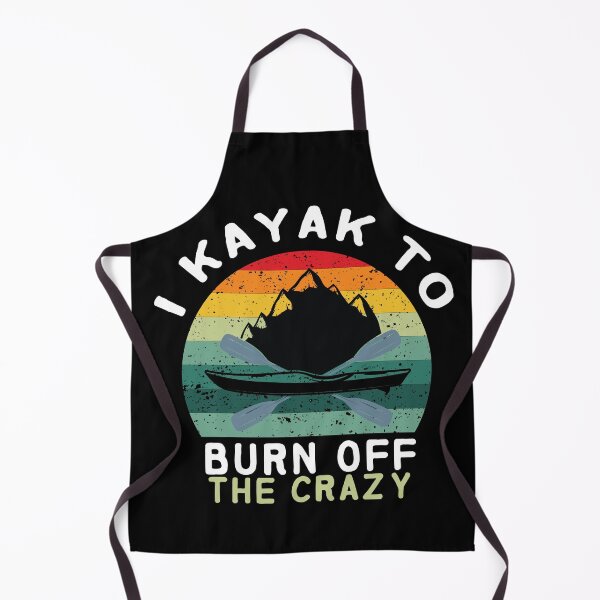 Item preview, I Kayak to Burn Off the Crazy - I love Kayaking - Kayaking - Funny designed and sold by Hannah Pillic.