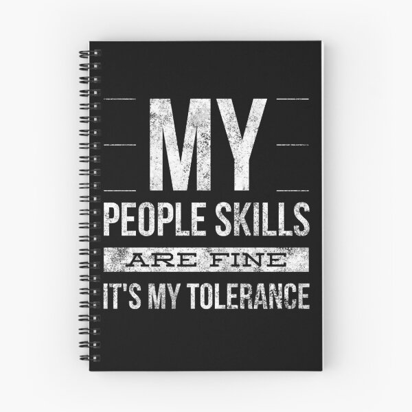 Item preview, My people skills are fine it s my tolerance designed and sold by Letters-Art.