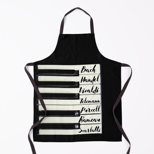 Item preview, Piano Keyboard Baroque Composers designed and sold by DesignsofNote.