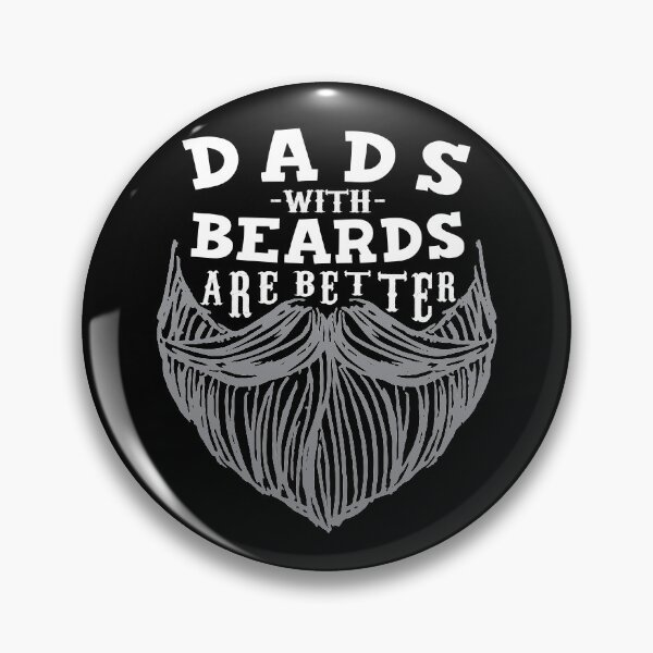 Item preview, Dads With Beards Are Better-FUNNY AND CUTE GIFT FOR DADS designed and sold by Aminepop.