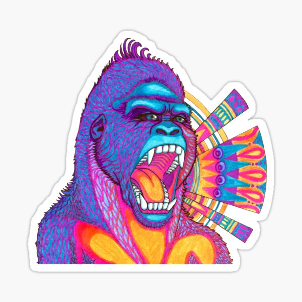 Primal Roar Sticker