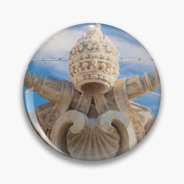 Item preview, Antique Vatican symbol located in Saint Peter Square, Rome, Italy designed and sold by Paolo Modena Photography    -   Fine Italian Art.