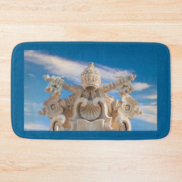 Item preview, Antique Vatican symbol located in Saint Peter Square, Rome, Italy designed and sold by Paolo Modena Photography    -   Fine Italian Art.