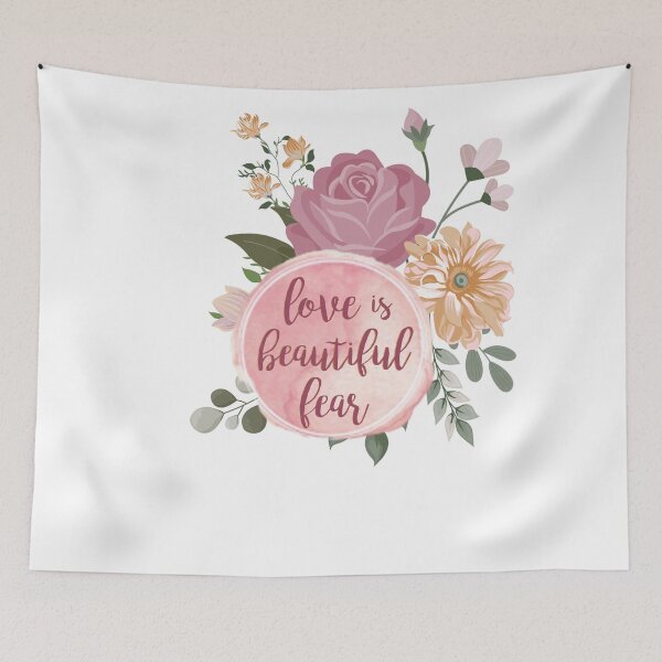 Item preview, love is beautiful fear selection kiera cass designed and sold by lovely-lyrics.