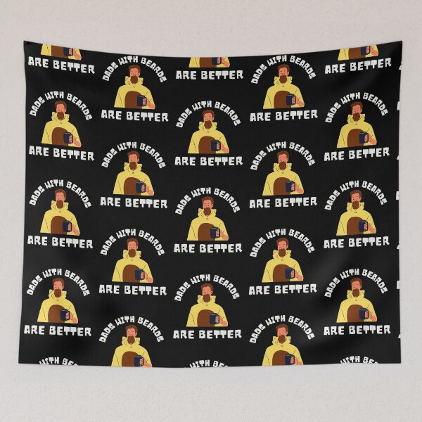 Item preview, Dads With Beards Are Better designed and sold by Joy Poddar.