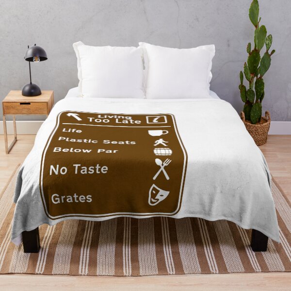 Item preview, The Fall Mark E Smith Living Too Late designed and sold by WASABISQUID.