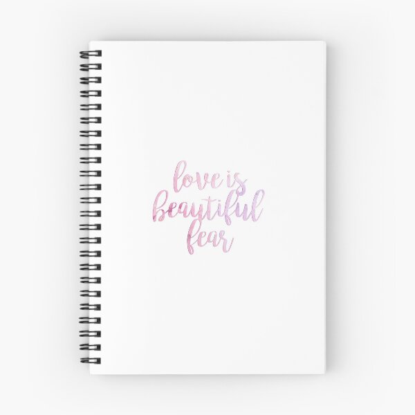 Item preview, love is beautiful fear selection watercolor designed and sold by lovely-lyrics.