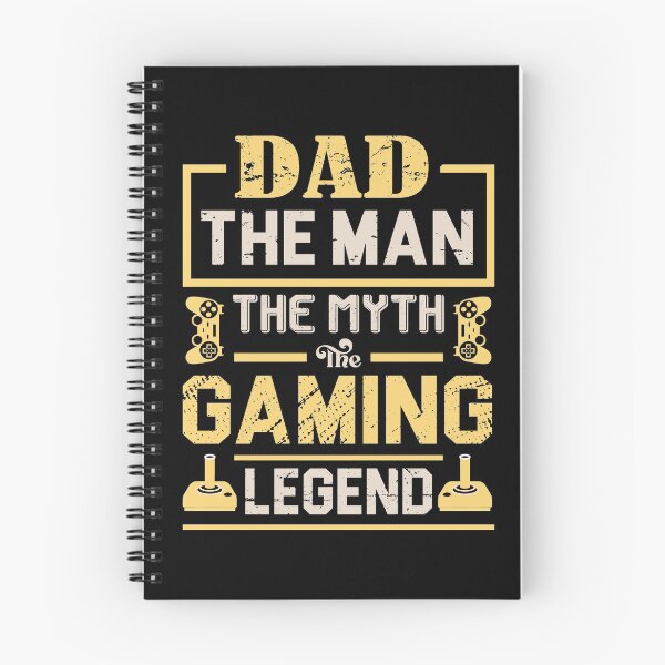 Item preview, Dad The Man The Myth The Gaming Legend  designed and sold by Tatt-Hooligans.