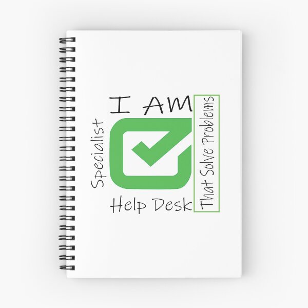 Item preview, HELP DESK SPECIALIST designed and sold by magicos1.