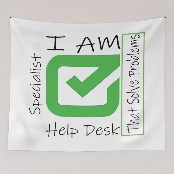 Item preview, HELP DESK SPECIALIST designed and sold by magicos1.