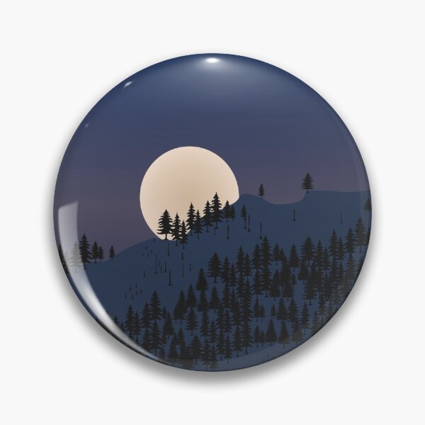Item preview, Mountain Forest evening designed and sold by MagicSpread.