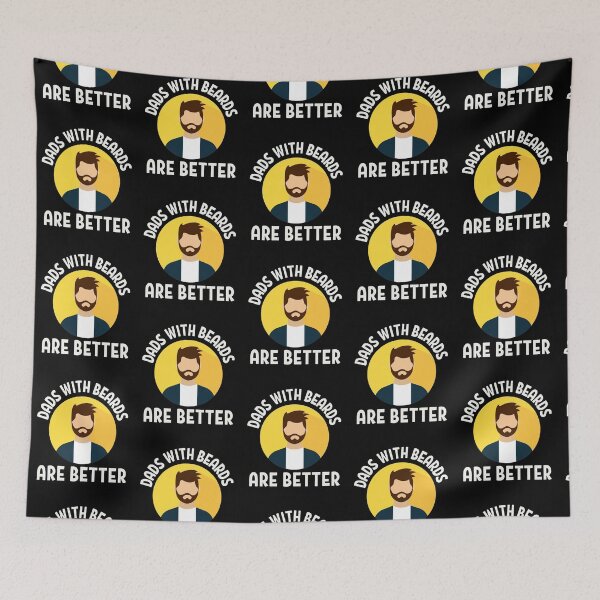 Item preview, Dads With Beards Are Better designed and sold by Joy Poddar.