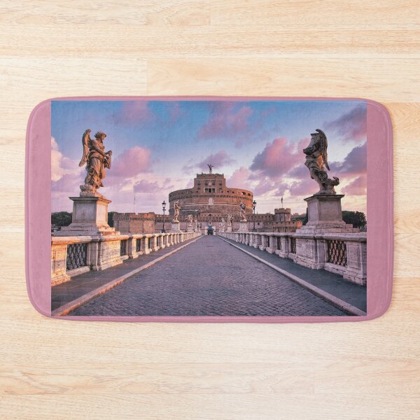 Item preview, Castel Sant'Angelo (Saint Angel Castle) in Rome (Roma), Italy. Historic monument with nobody at sunrise. designed and sold by Paolo Modena Photography    -   Fine Italian Art.