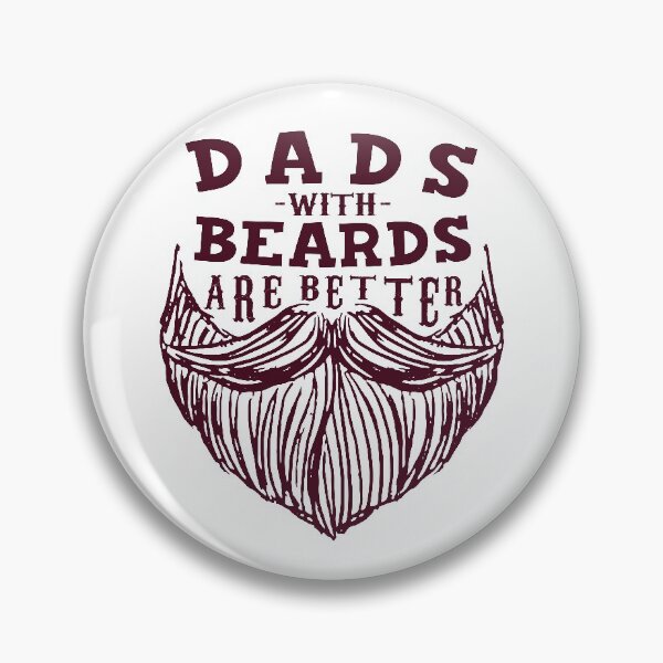 Item preview, Dads With Beards Are Better-FUNNY AND CUTE GIFT FOR DADS designed and sold by Aminepop.