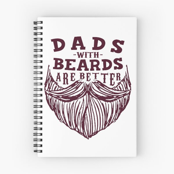 Item preview, Dads With Beards Are Better-FUNNY AND CUTE GIFT FOR DADS designed and sold by Aminepop.
