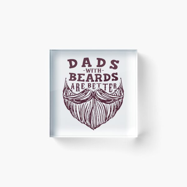 Item preview, Dads With Beards Are Better-FUNNY AND CUTE GIFT FOR DADS designed and sold by Aminepop.