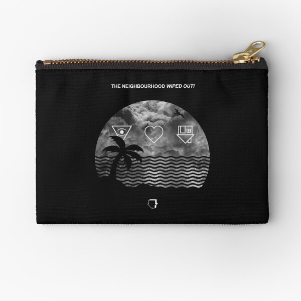 Womens The Neighbourhood-Wiped Out Zipper Pouch