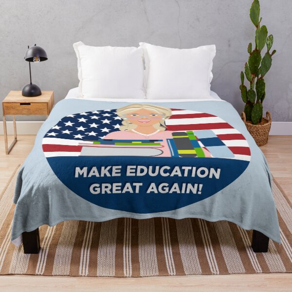 Item preview, Jill Biden Illustration-Make Education Great Again designed and sold by HeraAndKosmos.