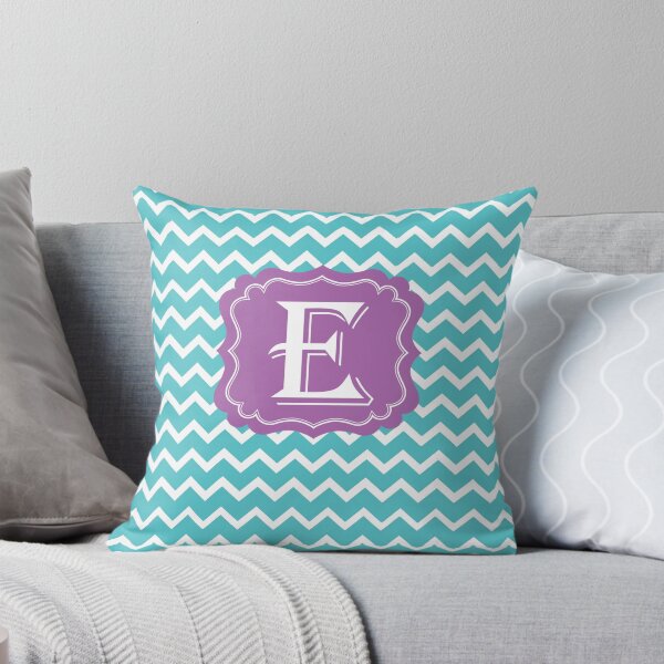 Item preview, E turquesa designed and sold by MonogramMonkey.