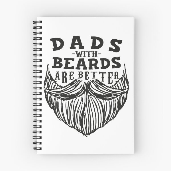Item preview, Dads With Beards Are Better-FUNNY AND CUTE GIFT FOR DADS designed and sold by Aminepop.