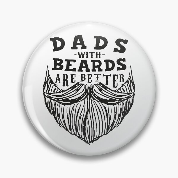 Item preview, Dads With Beards Are Better-FUNNY AND CUTE GIFT FOR DADS designed and sold by Aminepop.