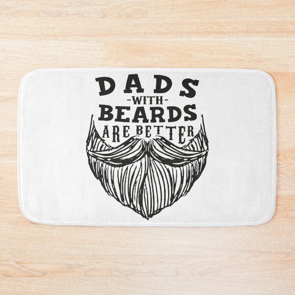 Item preview, Dads With Beards Are Better-FUNNY AND CUTE GIFT FOR DADS designed and sold by Aminepop.