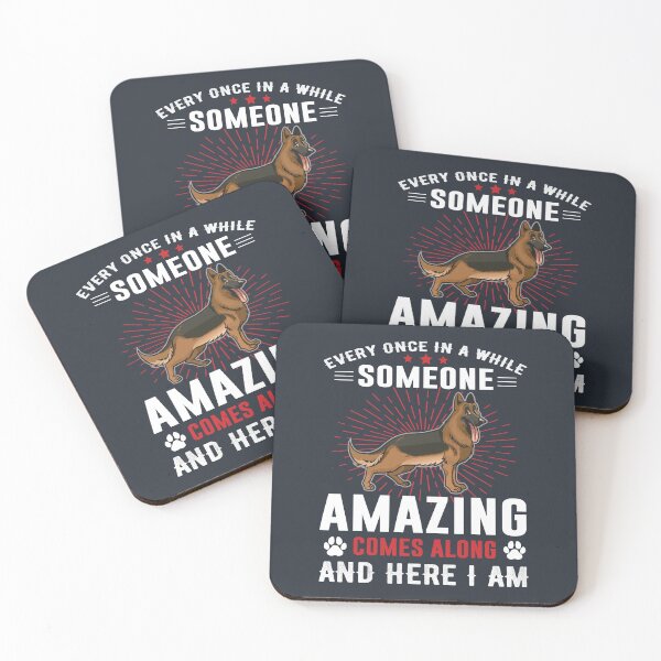 Item preview, Someone amazing comes along - German Shepherd | Animal designed and sold by designdroplet.