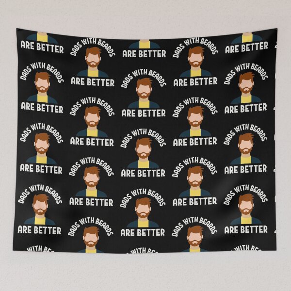 Item preview, Dads With Beards Are Better designed and sold by Joy Poddar.