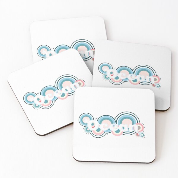 Item preview, Ocean Vibes Sticker Design Text designed and sold by NamColors.