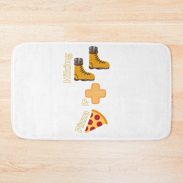 Item preview, Hiking and Pizza designed and sold by LaylaCreator.