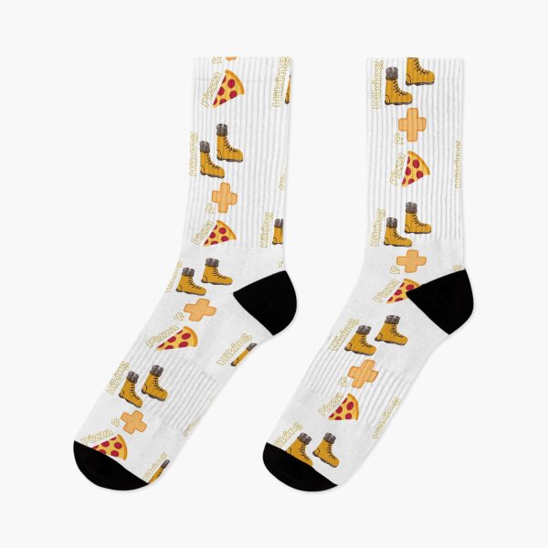 Item preview, Hiking and Pizza designed and sold by LaylaCreator.