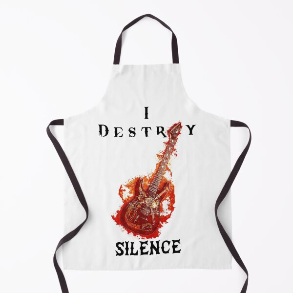Item preview, I destroy silence Guitar designed and sold by The Full Cart.