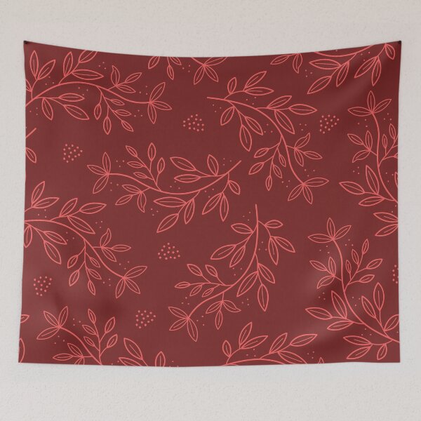 Item preview, "Leaves and dots" Pattern  designed and sold by wilder-mind.